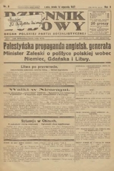 Dziennik Ludowy : organ Polskiej Partji Socjalistycznej. 1927, nr 8