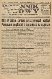 Dziennik Ludowy : organ Polskiej Partji Socjalistycznej. 1927, nr 20