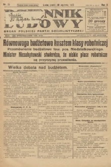 Dziennik Ludowy : organ Polskiej Partji Socjalistycznej. 1927, nr 22