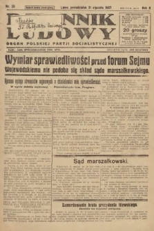 Dziennik Ludowy : organ Polskiej Partji Socjalistycznej. 1927, nr 25