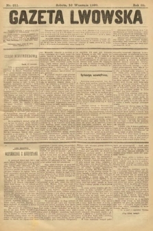 Gazeta Lwowska. 1899, nr 211