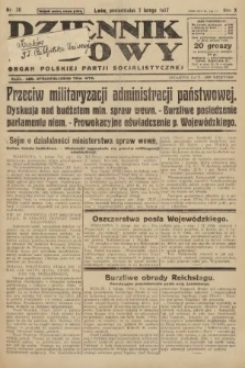 Dziennik Ludowy : organ Polskiej Partji Socjalistycznej. 1927, nr 30