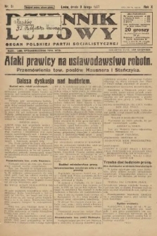 Dziennik Ludowy : organ Polskiej Partji Socjalistycznej. 1927, nr 31