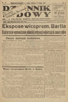 Dziennik Ludowy : organ Polskiej Partji Socjalistycznej. 1927, nr 35