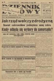 Dziennik Ludowy : organ Polskiej Partji Socjalistycznej. 1927, nr 38