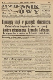 Dziennik Ludowy : organ Polskiej Partji Socjalistycznej. 1927, nr 56