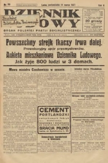 Dziennik Ludowy : organ Polskiej Partji Socjalistycznej. 1927, nr 60