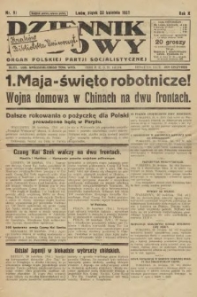 Dziennik Ludowy : organ Polskiej Partji Socjalistycznej. 1927, nr 91