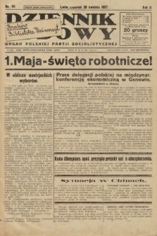 Dziennik Ludowy : organ Polskiej Partji Socjalistycznej. 1927, nr 96