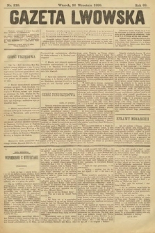 Gazeta Lwowska. 1899, nr 219