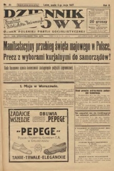 Dziennik Ludowy : organ Polskiej Partji Socjalistycznej. 1927, nr 101