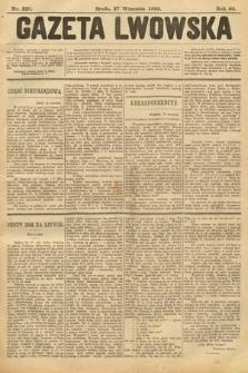 Gazeta Lwowska. 1899, nr 220