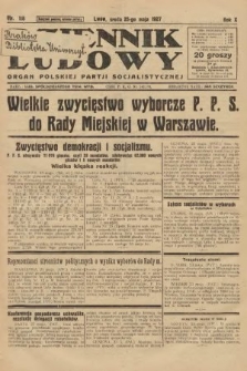 Dziennik Ludowy : organ Polskiej Partji Socjalistycznej. 1927, nr 118