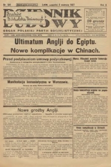 Dziennik Ludowy : organ Polskiej Partji Socjalistycznej. 1927, nr 124