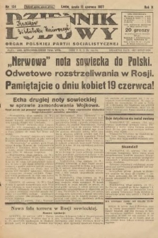 Dziennik Ludowy : organ Polskiej Partji Socjalistycznej. 1927, nr 134