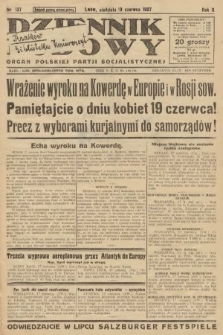 Dziennik Ludowy : organ Polskiej Partji Socjalistycznej. 1927, nr 137