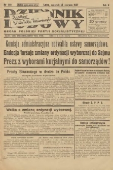 Dziennik Ludowy : organ Polskiej Partji Socjalistycznej. 1927, nr 140