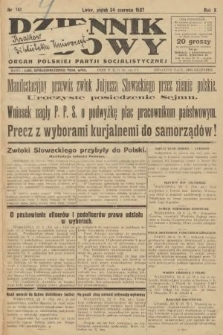 Dziennik Ludowy : organ Polskiej Partji Socjalistycznej. 1927, nr 141