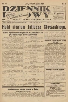 Dziennik Ludowy : organ Polskiej Partji Socjalistycznej. 1927, nr 145