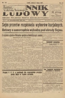 Dziennik Ludowy : organ Polskiej Partji Socjalistycznej. 1927, nr 147