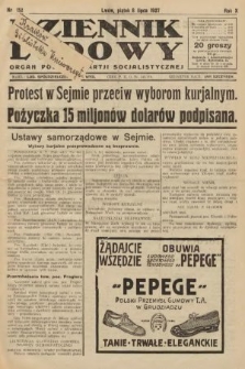 Dziennik Ludowy : organ Polskiej Partji Socjalistycznej. 1927, nr 152