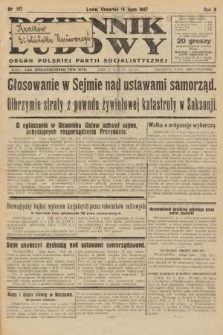 Dziennik Ludowy : organ Polskiej Partji Socjalistycznej. 1927, nr 157