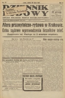 Dziennik Ludowy : organ Polskiej Partji Socjalistycznej. 1927, nr 171