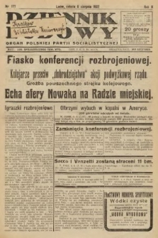 Dziennik Ludowy : organ Polskiej Partji Socjalistycznej. 1927, nr 177