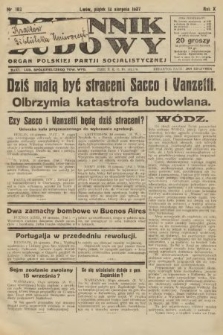 Dziennik Ludowy : organ Polskiej Partji Socjalistycznej. 1927, nr 182