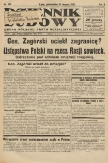 Dziennik Ludowy : organ Polskiej Partji Socjalistycznej. 1927, nr 185