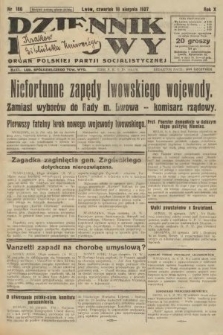 Dziennik Ludowy : organ Polskiej Partji Socjalistycznej. 1927, nr 186