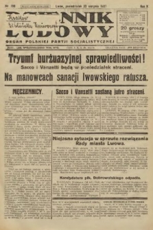 Dziennik Ludowy : organ Polskiej Partji Socjalistycznej. 1927, nr 190