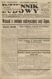 Dziennik Ludowy : organ Polskiej Partji Socjalistycznej. 1927, nr 196