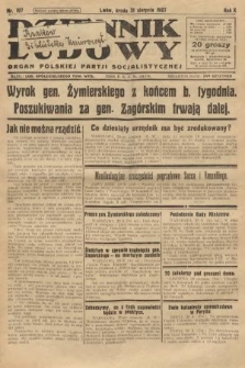 Dziennik Ludowy : organ Polskiej Partji Socjalistycznej. 1927, nr 197