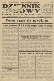 Dziennik Ludowy : organ Polskiej Partji Socjalistycznej. 1927, nr 202