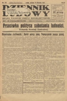 Dziennik Ludowy : organ Polskiej Partji Socjalistycznej. 1927, nr 212