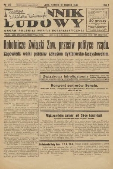 Dziennik Ludowy : organ Polskiej Partji Socjalistycznej. 1927, nr 213