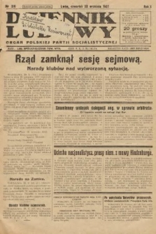 Dziennik Ludowy : organ Polskiej Partji Socjalistycznej. 1927, nr 216