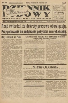 Dziennik Ludowy : organ Polskiej Partji Socjalistycznej. 1927, nr 219