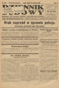 Dziennik Ludowy : organ Polskiej Partji Socjalistycznej. 1927, nr 223