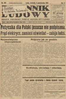 Dziennik Ludowy : organ Polskiej Partji Socjalistycznej. 1927, nr 225