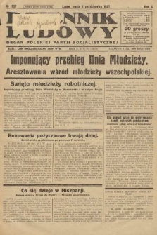 Dziennik Ludowy : organ Polskiej Partji Socjalistycznej. 1927, nr 227