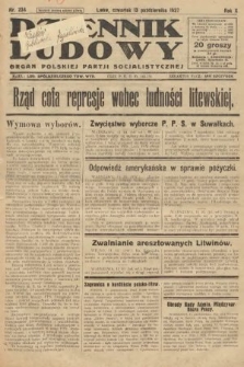 Dziennik Ludowy : organ Polskiej Partji Socjalistycznej. 1927, nr 234