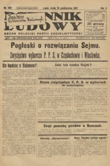 Dziennik Ludowy : organ Polskiej Partji Socjalistycznej. 1927, nr 239