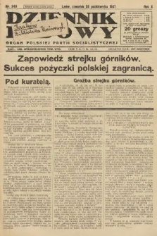 Dziennik Ludowy : organ Polskiej Partji Socjalistycznej. 1927, nr 240