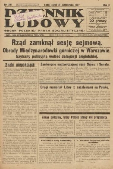 Dziennik Ludowy : organ Polskiej Partji Socjalistycznej. 1927, nr 241