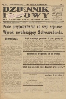 Dziennik Ludowy : organ Polskiej Partji Socjalistycznej. 1927, nr 247