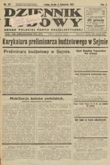 Dziennik Ludowy : organ Polskiej Partji Socjalistycznej. 1927, nr 251