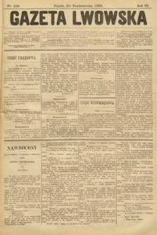 Gazeta Lwowska. 1899, nr 239