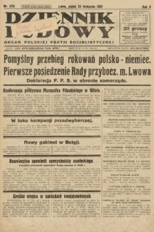 Dziennik Ludowy : organ Polskiej Partji Socjalistycznej. 1927, nr 270